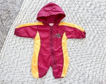 2000年代ヴィンテージ ミネソタ・ゴーファーズ ウォームアップスーツ（マイティマック製）（サイズ：6～9ヶ月）