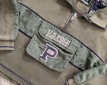 ヴィンテージ90年代製、U.S. Polo Association製長袖シャツ（サイズ4T）