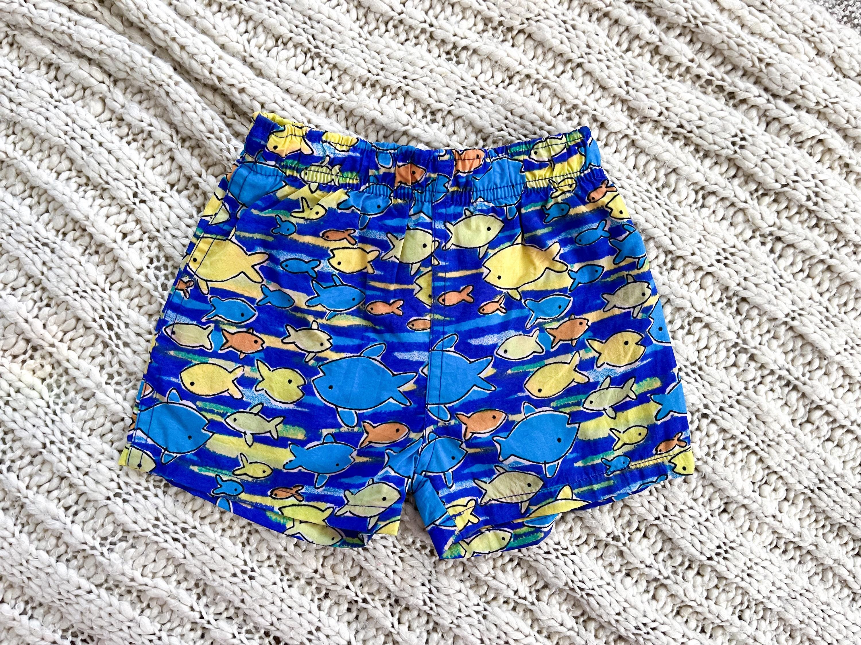 Koton Baby Jungen Shorts Mit Fisch Print - Gr. 3/4 Jahre