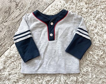 キッズプレイのヴィンテージ90年代ベースボールロングスリーブ（サイズ18ヶ月）