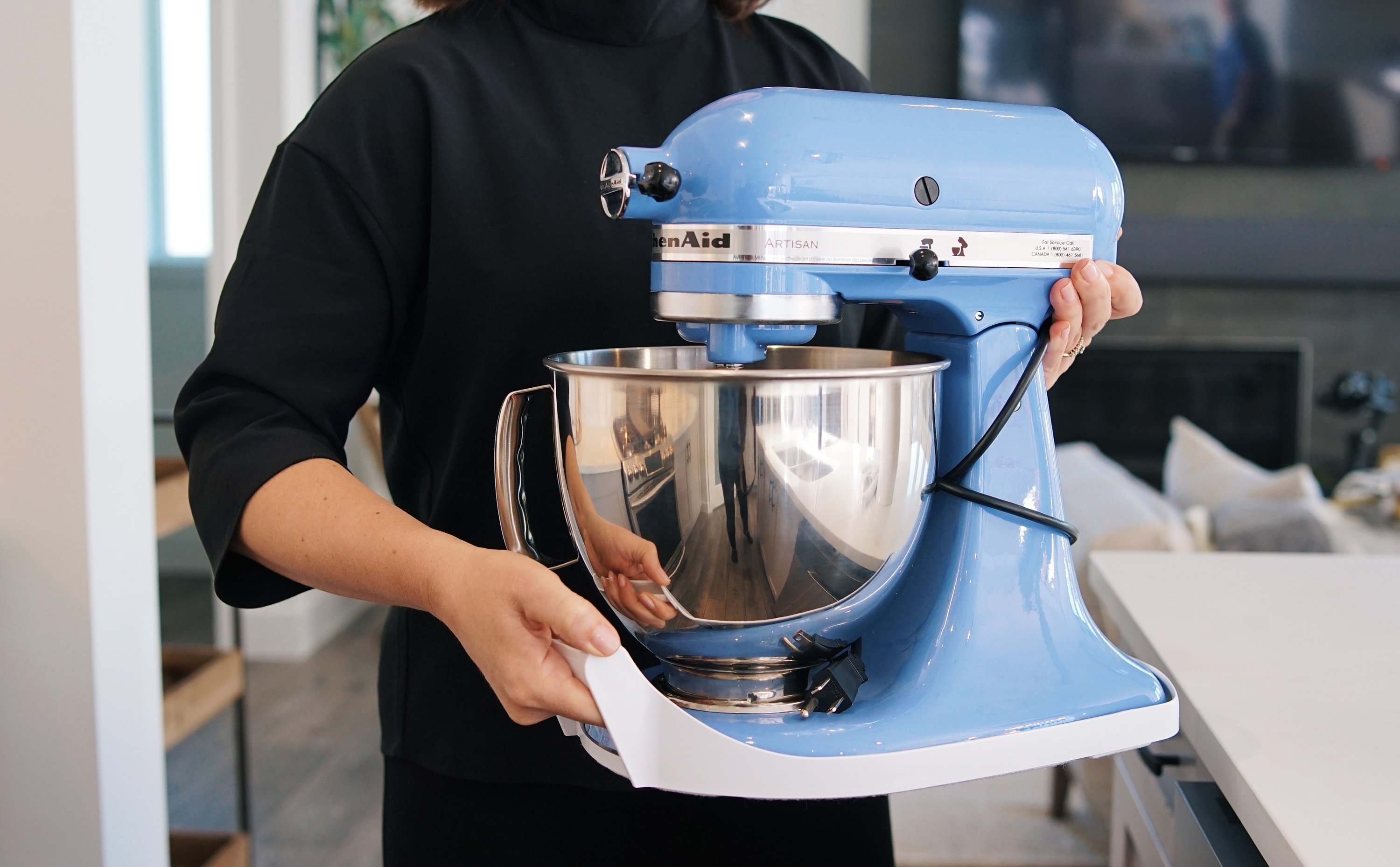 Kitchenaid Artisan Series 5qt Tilt-head Stand Mixer - Ksm150psvb - Blue  Velvet : Target