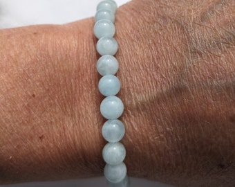 Aquamarine bracelet - Sailor stone - Made in France