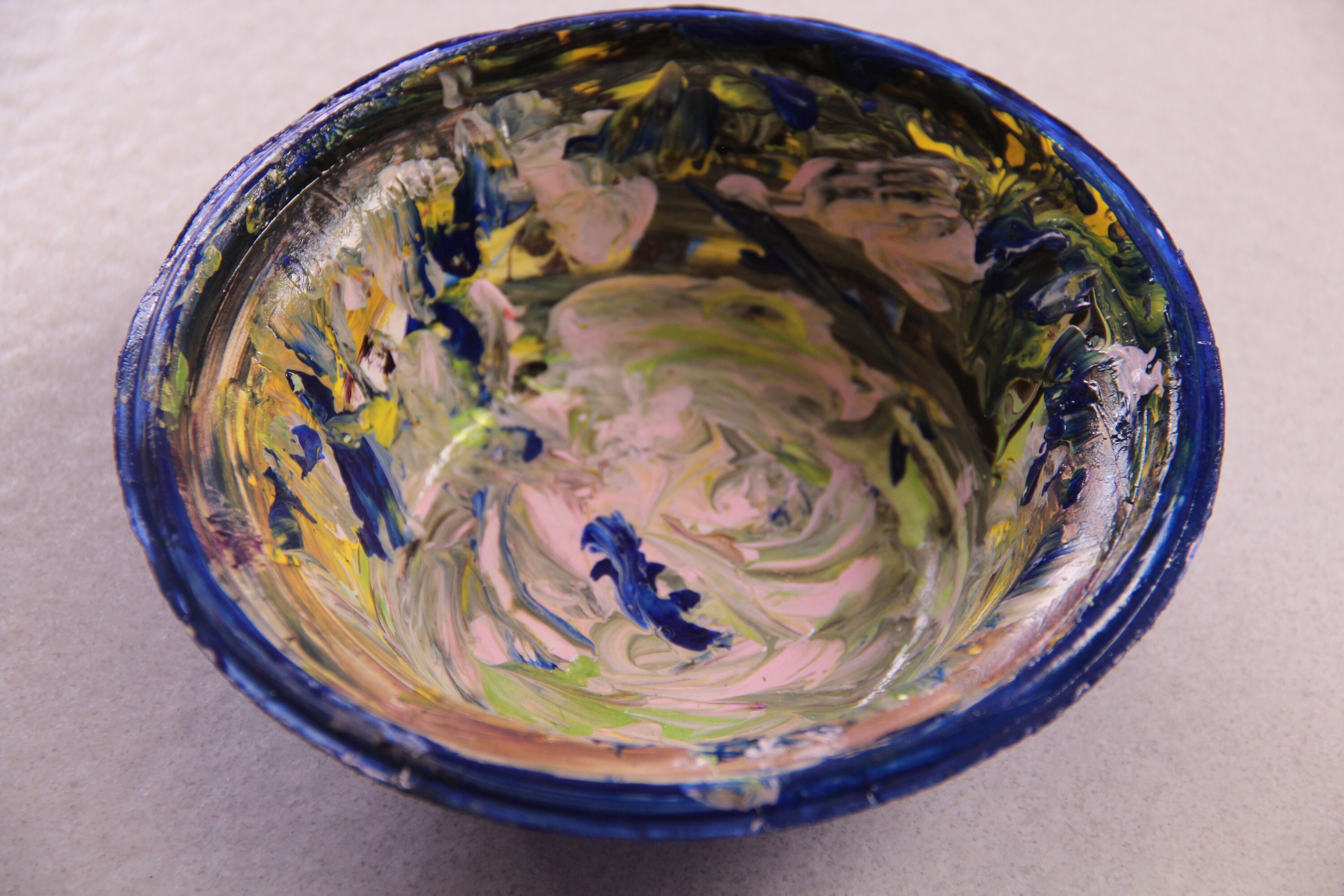 Pouring Acrylique Vernis - Coupelle Vide-Poche