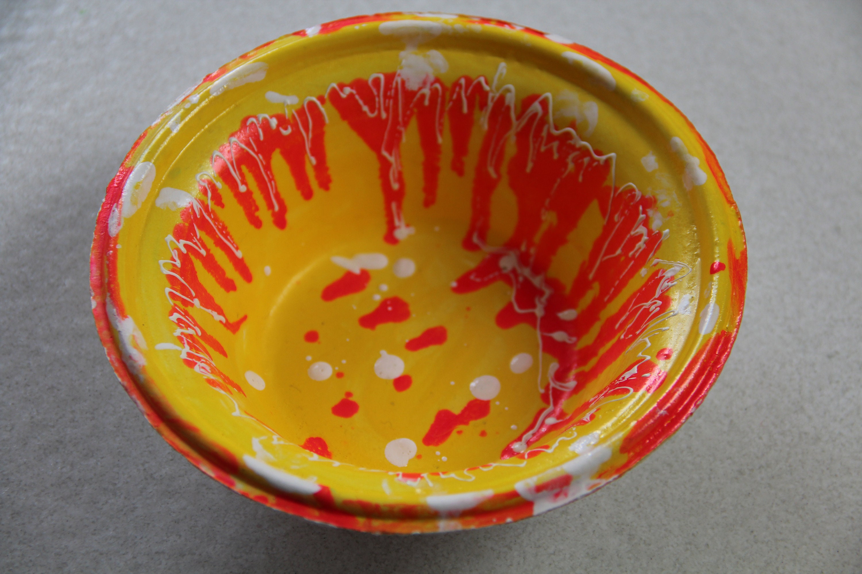 Pouring Acrylique Vernis - Coupelle Vide-Poche