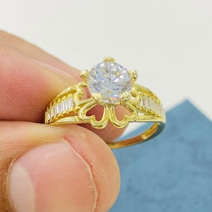 Anillo Compromiso Oro -