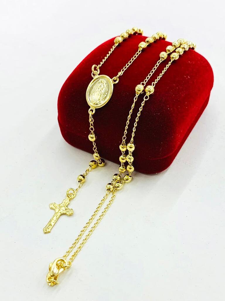 Vintage Rosenkranz Halskette Religiöse Schmuck | Kaufen Auf Ricardo