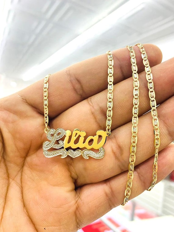 Baby nameplate hotsell necklace