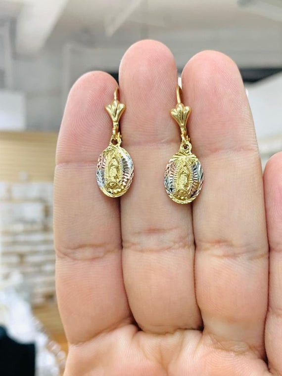 Virgen de guadalupe earrings wholesale deals