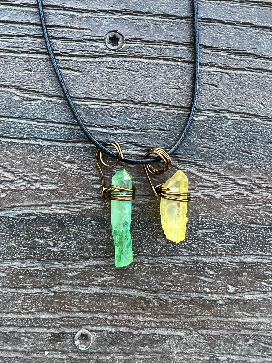 Ahsoka Tano Padawan Kyber Crystal Necklace/star Wars Clone Etsy