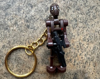 Star Wars Droide Schlüsselanhänger Mini Figur Lego Style