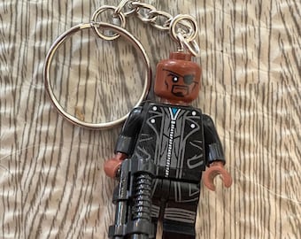 Nick Fury America Keychain Mini Figure