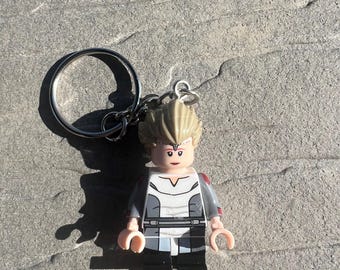 Star Wars Omega Schlüsselanhänger Mini Figur Lego Style