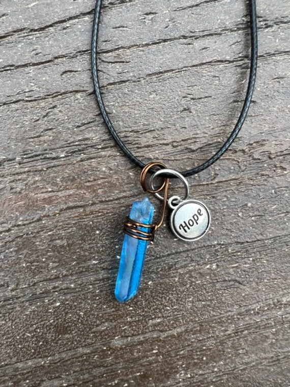 Obi Wan Kenobi Inspired Kyber Crystal Necklace v2 Star Wars Lightsaber Jewelry