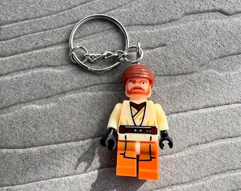 Obi wan Kenobi Minifigure Keychain Etsy Australia