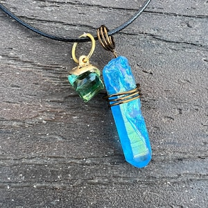 Kyber Crystal Holocron Necklace/Jedi Fallen Order/Cal Kestis Inspired/Star Wars Lightsaber Jewelry