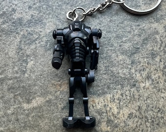 Star Wars Super Battle Droid Schlüsselanhänger Mini Figur Lego Style