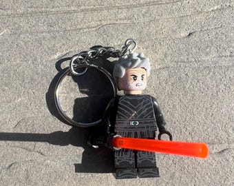 Star Wars Baylan Skoll Schlüsselanhänger Mini Figur Lego Style