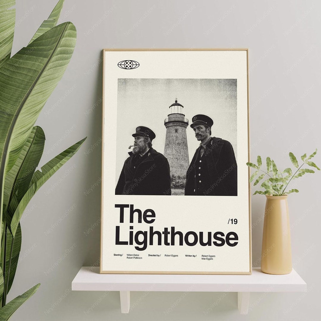 The Lighthouse Mid Century Modern Movies Poster Retro TV Etsy