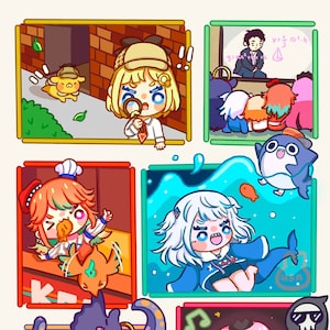 HoloMyth Box | Hololive EN, Hololive 5x7 Print