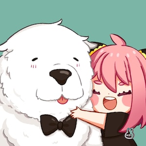 Anya x Bond | Anime 5x7 Print