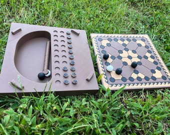 Greek Chase the Hare - Magnetic Game Board & Wall Art