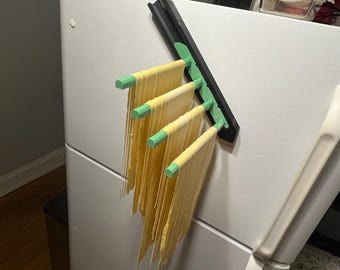 Magnetic Pasta Drying Rack: Space-Saving Kitchen Tool