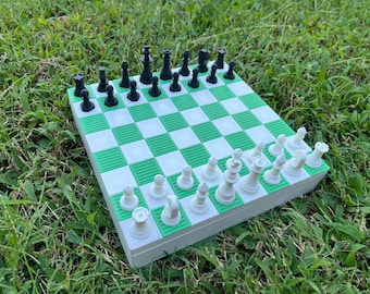 Magnetic Chess Board - Wall Mountable & Tactile