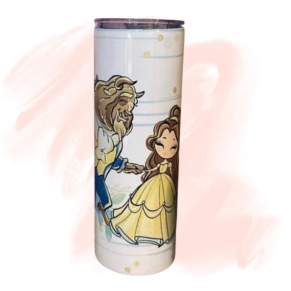 Princess Belle Beauty and the Beast Tumbler 20oz Sublimation