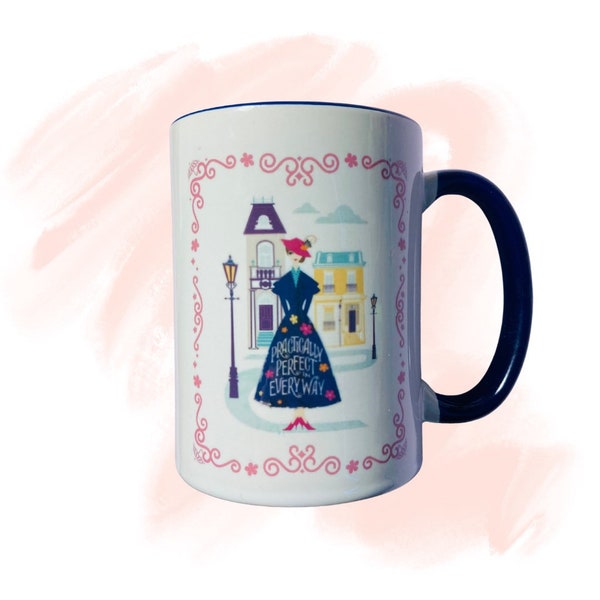 Mary Poppins Mug Cartoon Ceramic Mug Glass