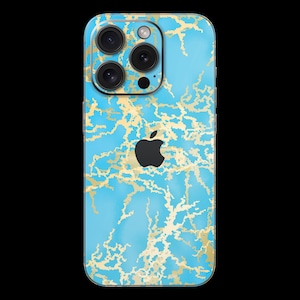 Pixel Blue iPhone SKIN wrap - all iPhone models