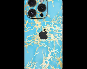 Pixel Blue iPhone SKIN wrap - all iPhone models
