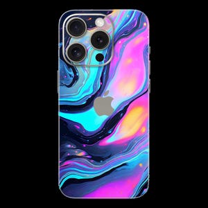 Galaxy Abstrakt iPhone SKIN wrap - alle iPhone Modelle