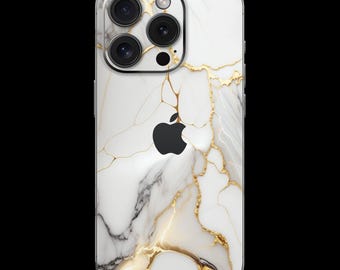 Marble Flame iPhone SKIN wrap - all iPhone models