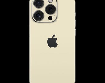 Creme iPhone SKIN wrap - all iPhone models