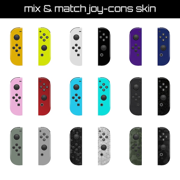 Mix & Match - Nintendo Switch Joy-Con Skin (set of 2)