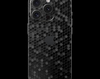 Honeycomb iPhone SKIN wrap (textured) - all iPhone models