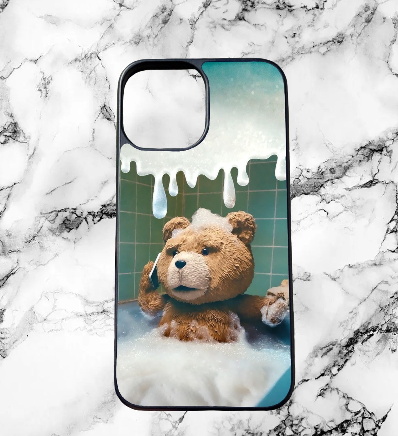 Ted In The Bathtub Phone Case