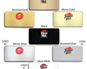 2" x 3" Pizza Hut Employee Name Badge