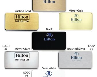 Stunning Hotel Employee Name Badges for Decor and Souvenirs