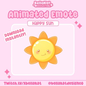 Spring Emotes Animated Flower Twitch Emotes 8 Pack Cute Rainbow Flower Emotes ...