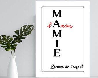 Fete Des Grand Mere Etsy France
