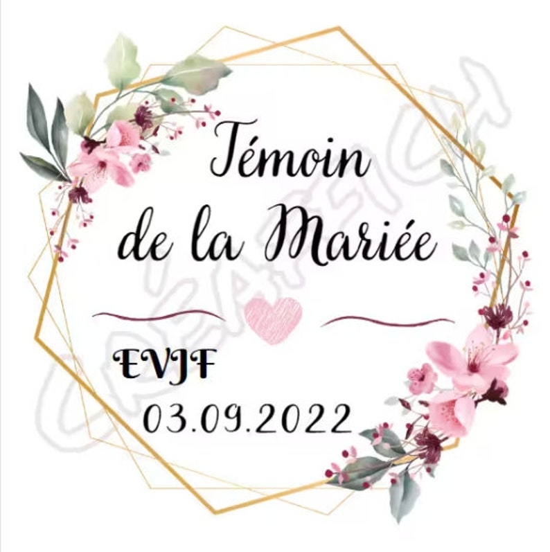 T-shirt EVJF femme mariage enterrement de vie de jeune fille image 3