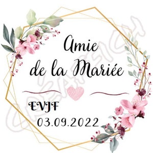 T-shirt EVJF femme mariage enterrement de vie de jeune fille image 2