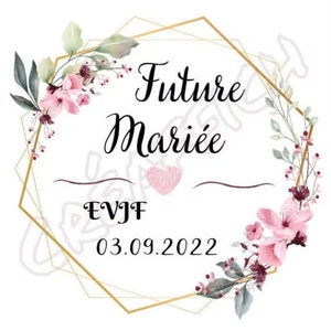 T-shirt EVJF femme mariage enterrement de vie de jeune fille image 5