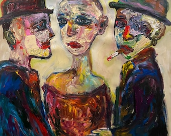 Acrylic Painting on Canvas