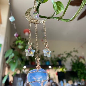 Heart Opalite Charmie