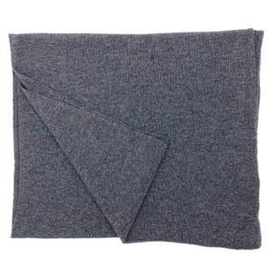 Luxury Cashmere Travel Wrap - Charcoal | Soft & Lightweight | Versatile Scarf or Shawl | Elegant Gift | Premium Quality | Made in UK