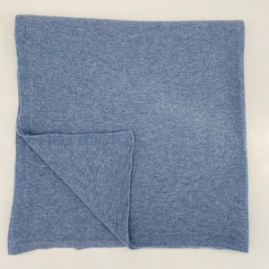 Luxury Cashmere Travel Wrap - Light Blue | Soft & Lightweight | Versatile Scarf or Shawl | Elegant Gift | Premium Quality | Made in UK
