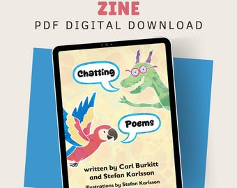 Chatting Poems — Children’s Poetry Zine (Digital Download, PDF)