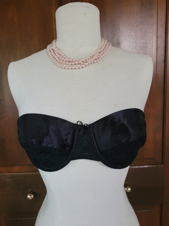 Vintage vassarette bra black - Gem